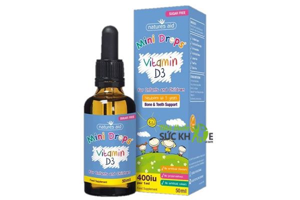 Vitamin D3 Natures Aid 400IU