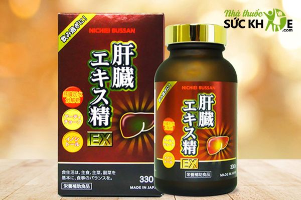 Thuốc mát gan giải độc tốt nhất của Nhật Bussan Liver Extract Sperm EX Nano