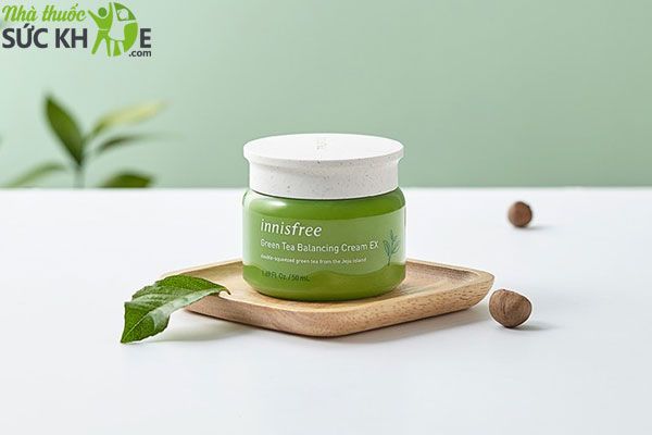 Kem dưỡng ẩm Innisfree trà xanh Green Tea Balancing Cream EX