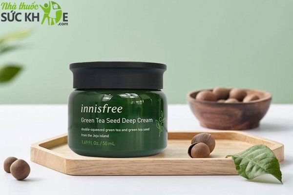 Kem dưỡng ẩm Innisfree cho da thường The Green Tea Seed Deep Cream