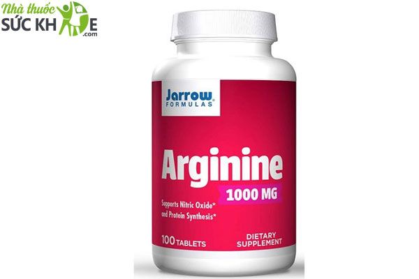 Thuốc giải độc gan của Mỹ Jarrow Arginine 1000mg