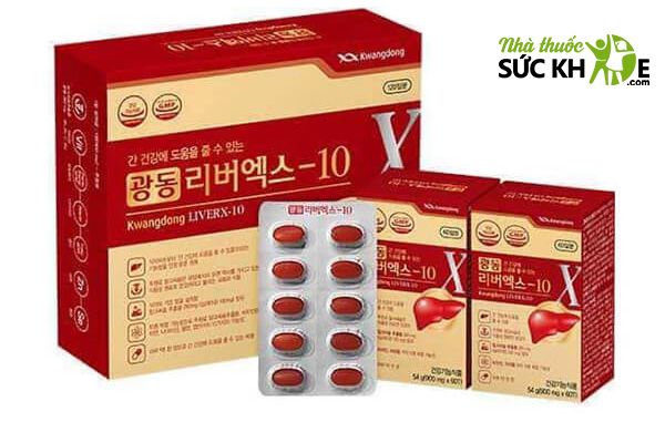 Thuốc bổ gan Hàn Quốc Kwangdong LiverX- 10