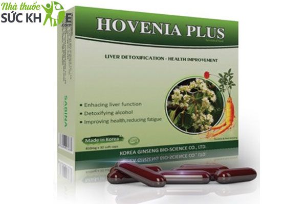 Thuốc giải rượu bia Hovenia Plus