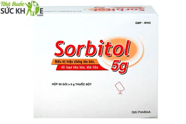 Thuốc Sorbitol trị táo bón, khó tiêu, rối loạn tiêu hóa