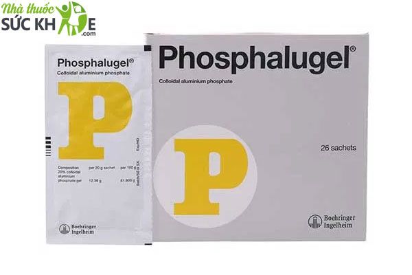 Thuốc trị đau dạ dày Phosphalugel