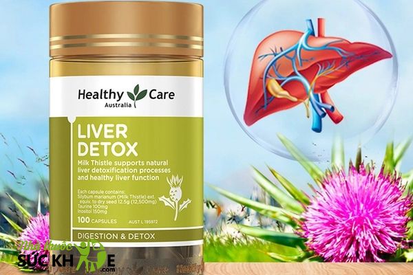 Giải độc gan của Úc Liver Detox Healthy Care c