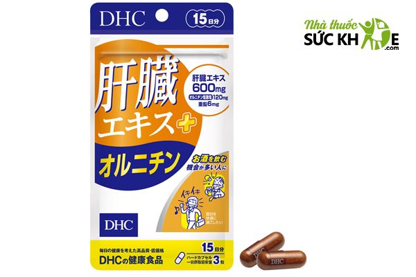 Viên bổ gan của Nhật DHC