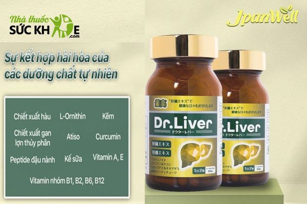 Viên uống giải độc gan của Nhật Dr. Liver