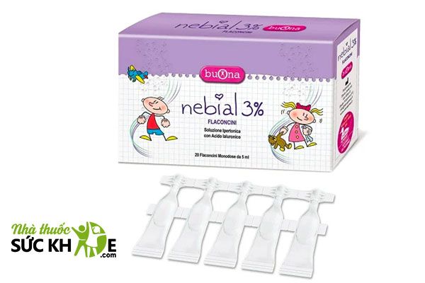 Buona Nebial 3% dung dịch vệ sinh mũi cho trẻ an toàn