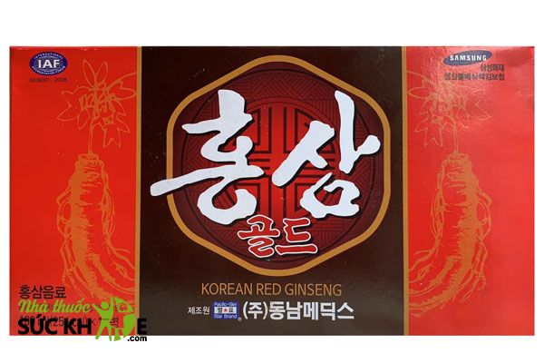 Goryo Gold là nước hồng sâm của Hàn Quốc