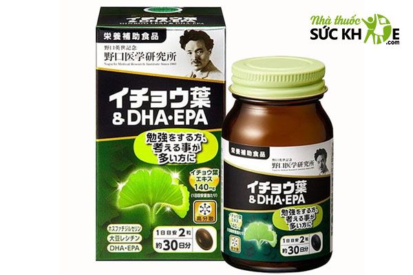 DHA - EPA Noguchi thuốc bổ não ginkgo của Nhật