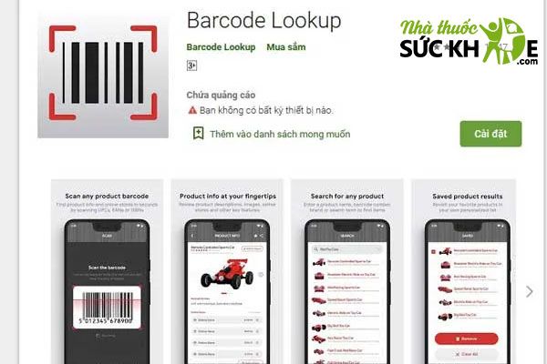 Barcode Lookup Android