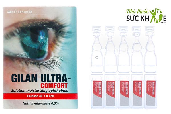 Nước mắt nhân tạo Gilan Ultra Comfort 0.3%