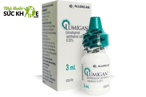 Thuốc mọc lông mày, mi Lumigan