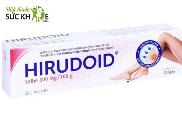 Thuốc tan máu bầm cho trẻ em Hirudoid