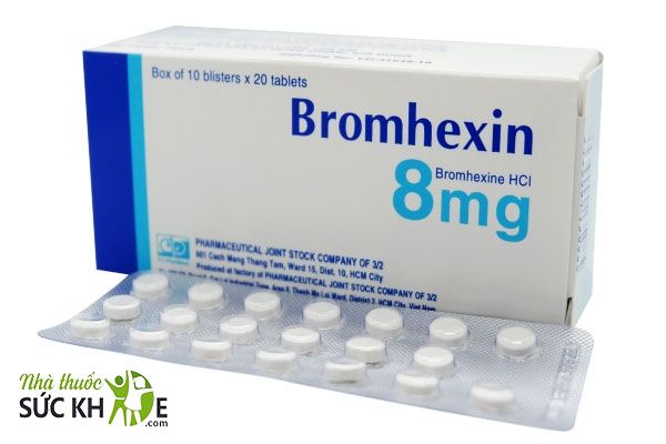 Thuốc long đờm Bromhexin