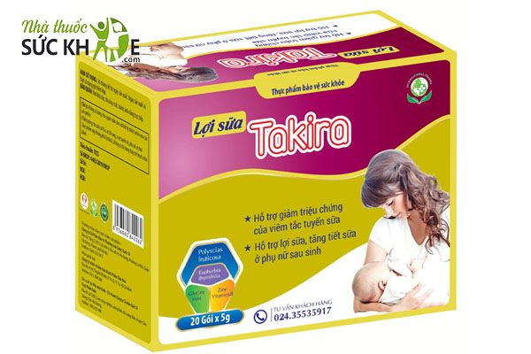 Cốm lợi sữa Takira