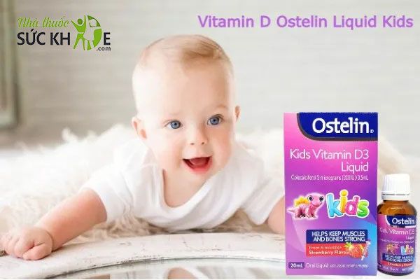 Vitamin D Ostelin Liquid Kids