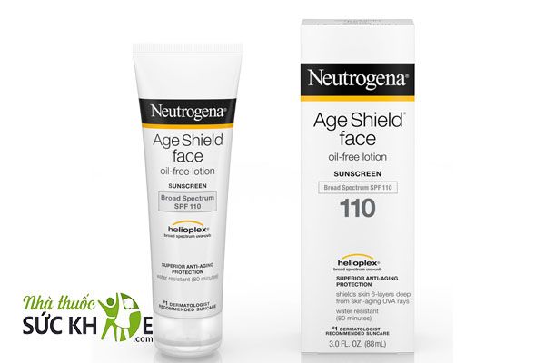 Kem chống nắng Neutrogena Age Shield Face SPF 110