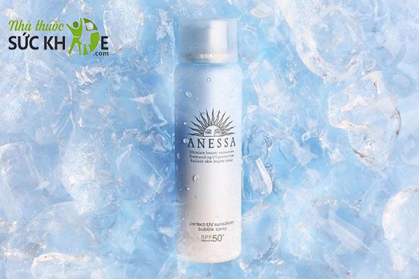 Kem chống nắng Anessa dạng xịt bọt Perfect UV Sunscreen Bubble Spray