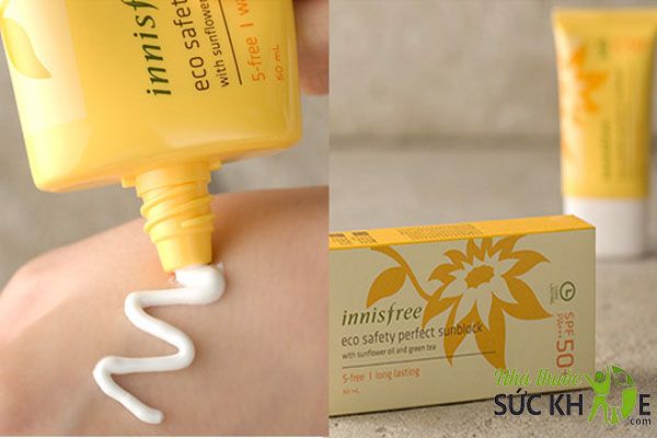 Kem chống nắng Sunblock Innisfree Eco Safety Perfect Waterproof