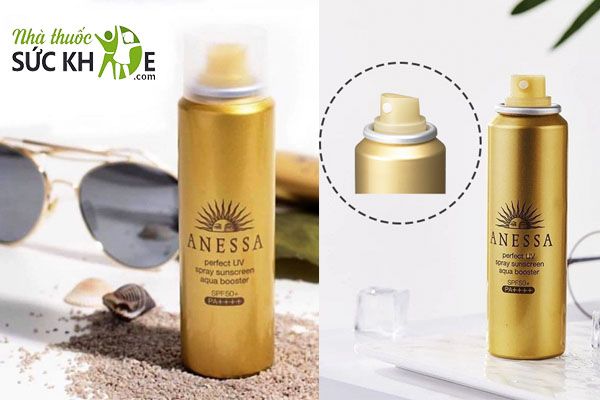Xịt chống nắng Anessa Anessa Perfect UV Spray Sunscreen Aqua Booster