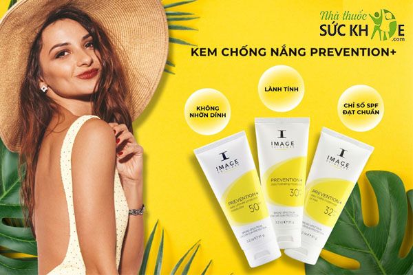 Kem chống nắng Image chứa thành phần an toàn và dịu nhẹ với da