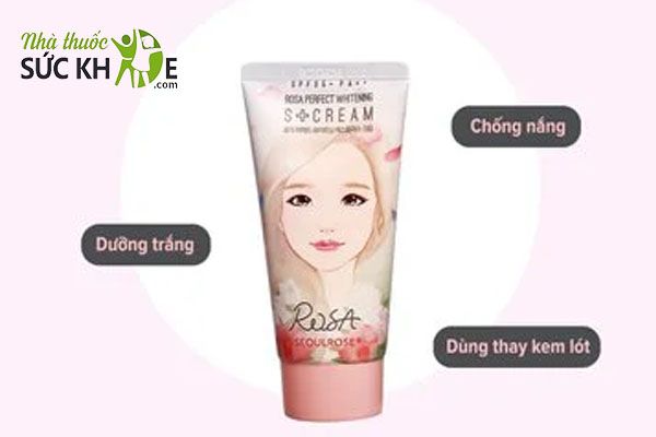 Kem chống nắng 3in1, chống nắng, dưỡng da và thay thế kem lót