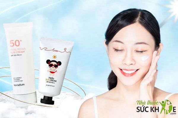 Kem chống nắng Karadium có chỉ số chống nắng cao