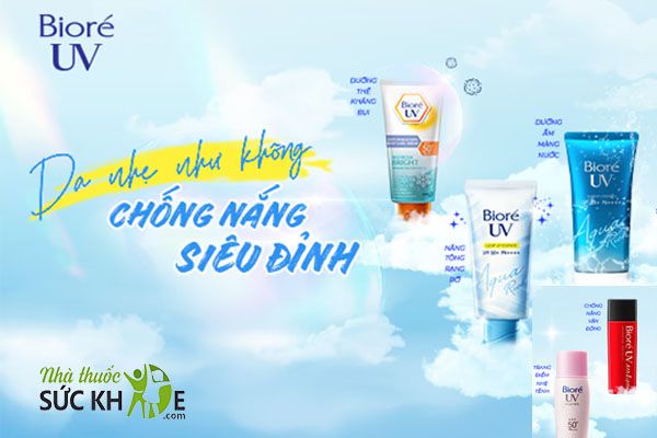 Kem chống nắng Biore body bảo vệ da toàn thân khỏi tác hại của tia UV