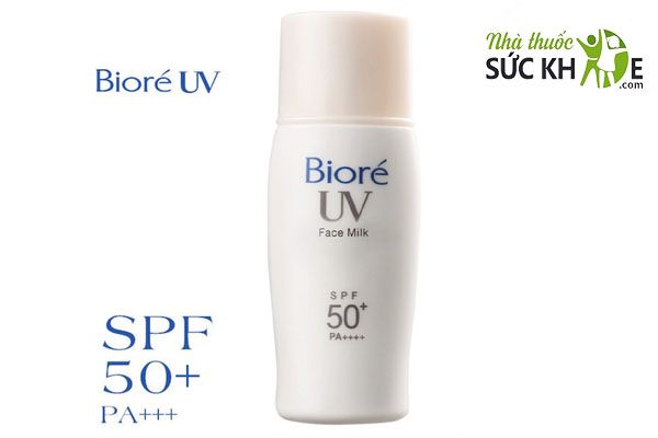 Kem chống nắng Biore cho da dầu mụn dạng sữa Biore UV Perfect Face Milk