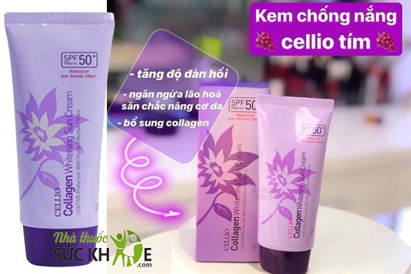 Kem chống nắng Collagen BB Cellio Blemish Balm SPF40 PA+++