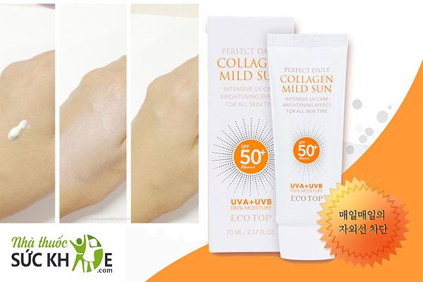 Kem chống nắng Collagen Hàn Quốc Mild Sun