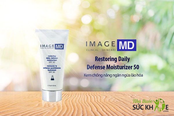 Kem chống nắng Image ngừa nám và tàn nhang Image MD Restoring Daily Defense Moisturizer