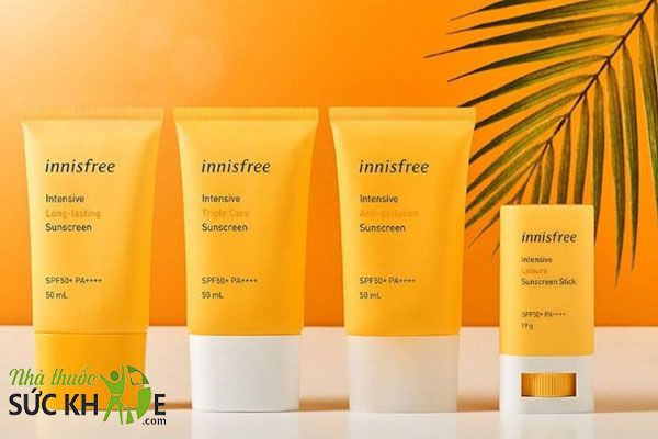 Kem chống nắng Innisfree cho da dầu rất đa dạng