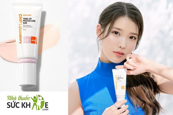 Kem chống nắng cho da dầu mụn nhạy cảm Hàn Quốc CNP Laboratory Tone-Up Protection Sun