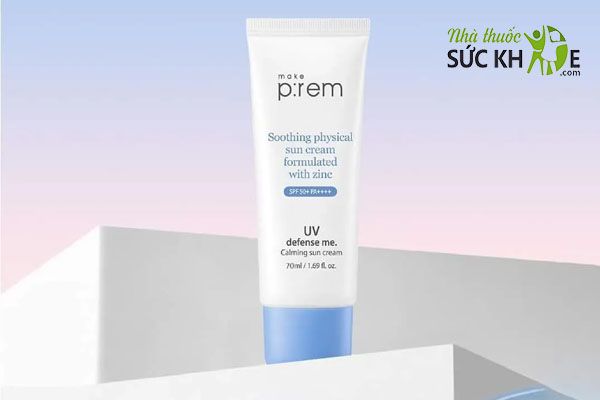 Kem chống nắng Prem thuần vật lý UV Defense Me Calming Sun Cream