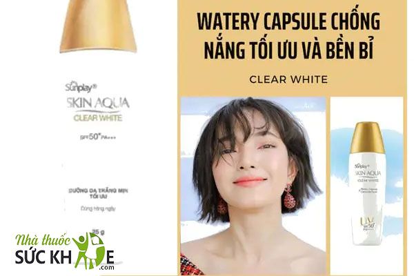 Kem chống nắng Skin Aqua Clear White SPF50+ PA++++