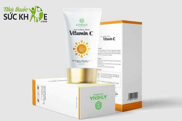 Kem chống nắng Vitamin C Athena