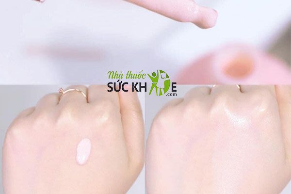 Serum chống nắng có kết cấu mỏng, thẩm thấu nhanh