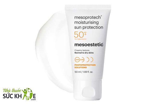 Kem chống nắng dưỡng ẩm Mesoestetic Moisturising Sun Protection SPF50+