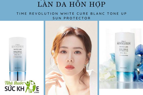 Kem chống nắng Missha Time Revolution White Cure Blanc Tone Up Protecter