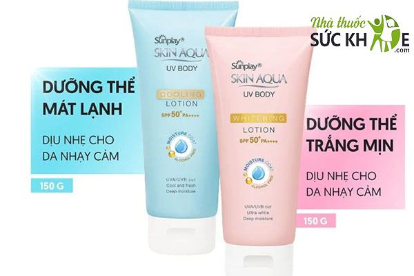 Kem chống nắng Skin Aqua cho body UV Body Lotion SPF 50+ PA++++