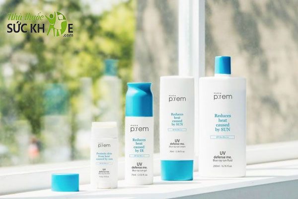 Kem chống nắng Make Prem có thiết kế đơn giản, sang trọng
