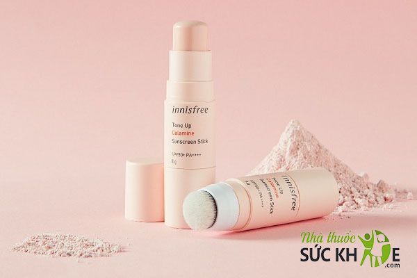 Kem chống nắng dạng phấn thỏi  Innisfree Daily UV Protection Stick Calamine Tone Up