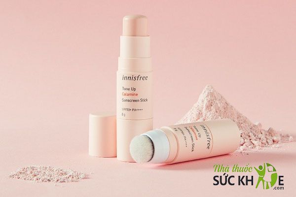 Kem chống nắng dạng phấn thỏi  Innisfree Daily UV Protection Stick Calamine Tone Up