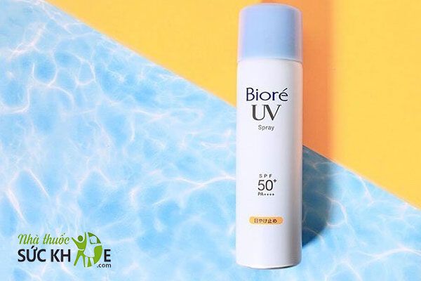 Xịt chống nắng toàn thân Bioré UV Spray SPF50+ /PA++++