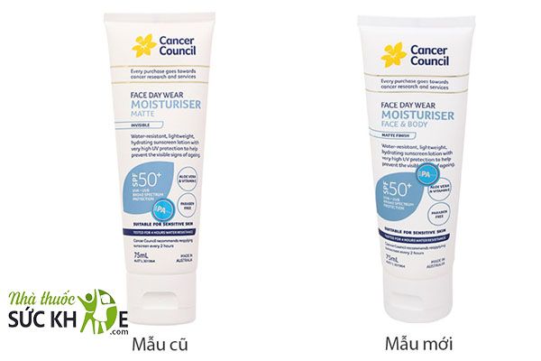 Kem chống nắng Cancer Council Face Daywear Moisturizer Matte Finish