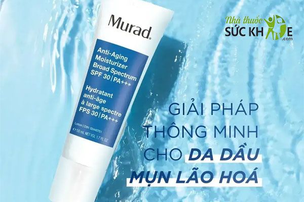 Kem chống nắng Murad dưỡng da cho da dầu Anti-Aging Moisturizer Broad Spectrum SPF 30