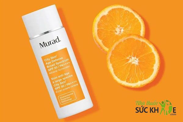 Kem chống nắng Murad vật lý City Skin Age Defense Broad Spectrum